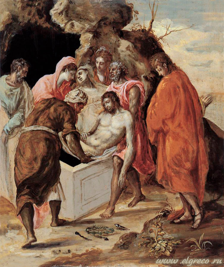 Погребение Христа. Доменико Эль Греко