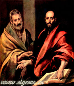 Апостолы Петр и Павел Эль Греко / www.ElGreco.ru